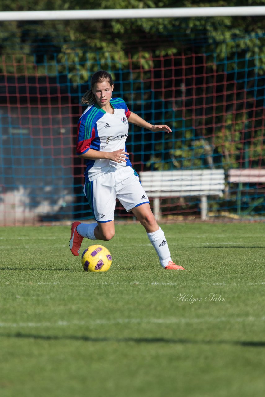 Bild 410 - B-Juniorinnen Krummesser SV - SV Henstedt Ulzburg : Ergebnis: 0:3